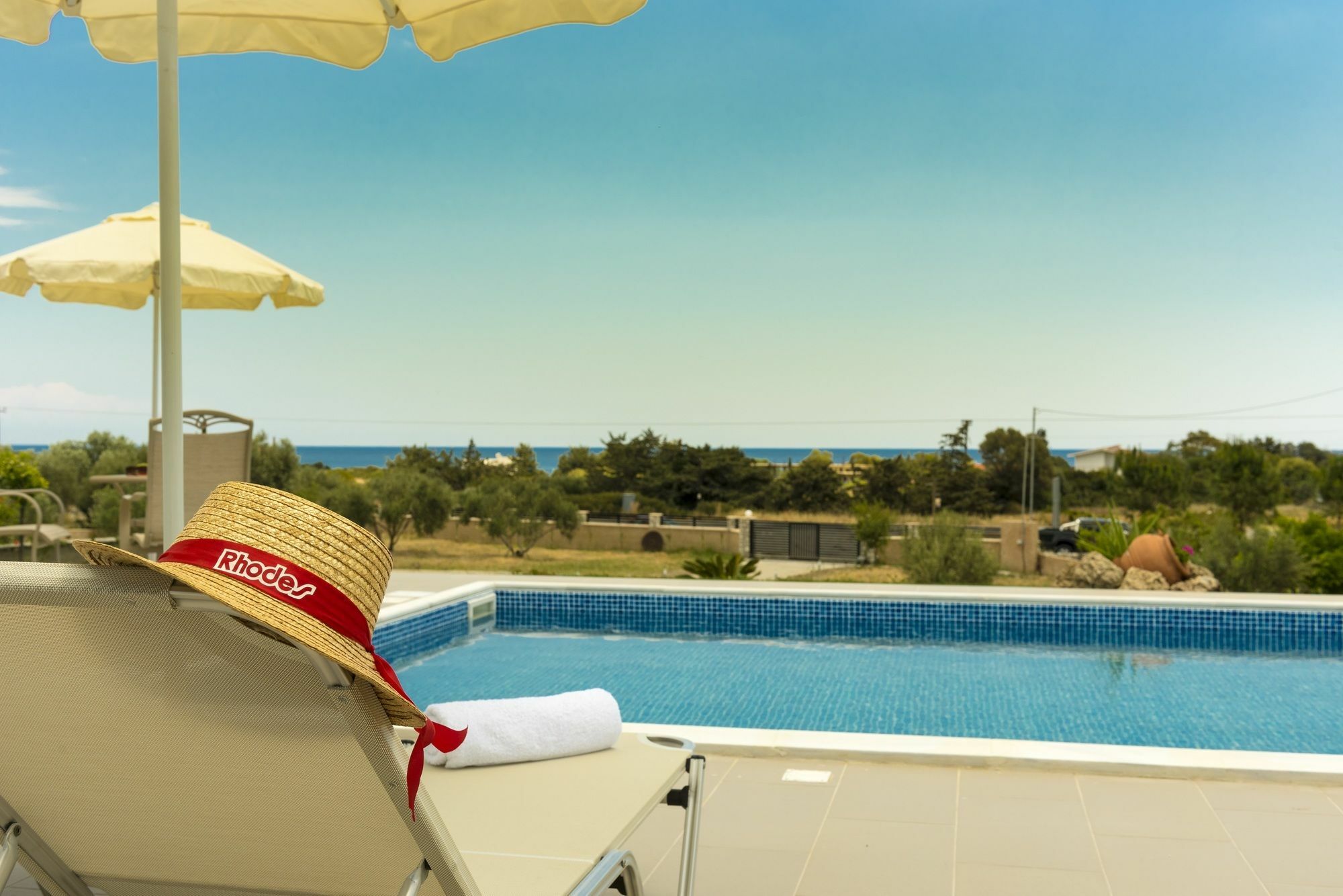 Orianna Sea View Villa Gennadi Exterior photo
