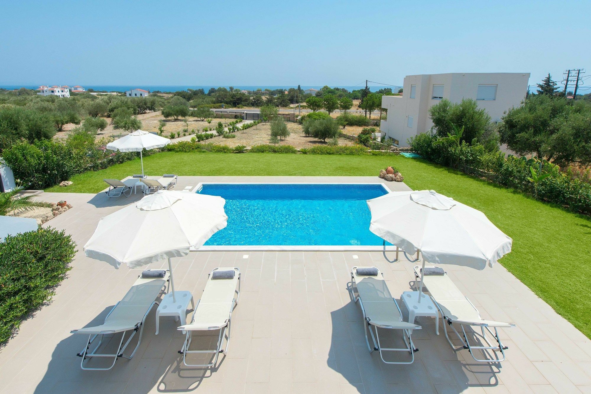 Orianna Sea View Villa Gennadi Exterior photo